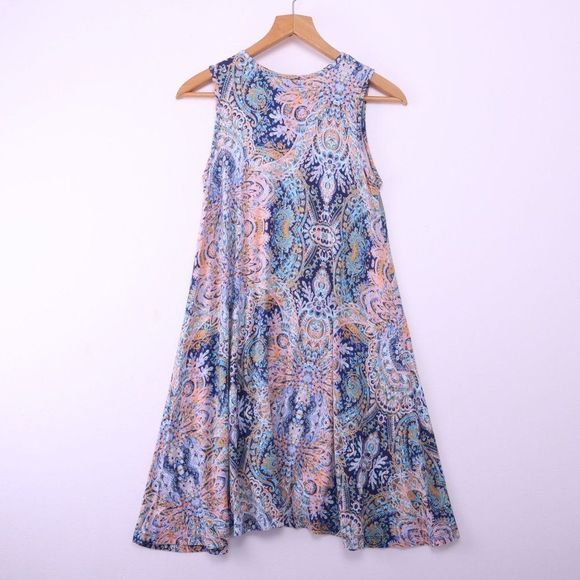 CYNTHIA ROWLEY Floral A Line Dress - Picture 7 of 8